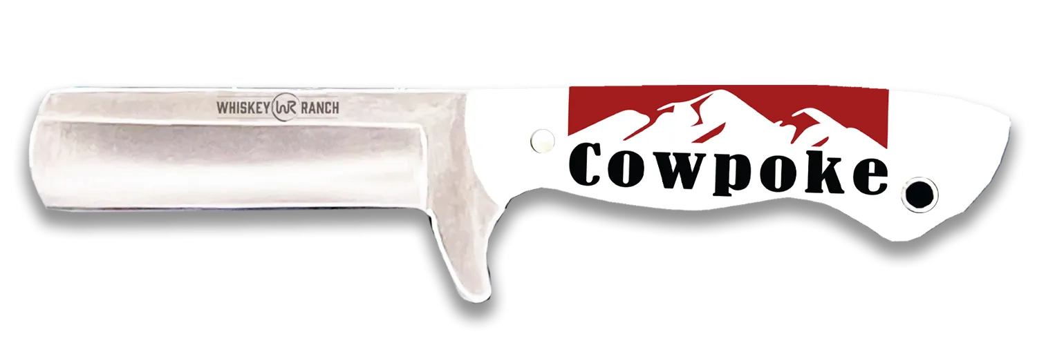 Whiskey Ranch Cowpoke Bullcutter Knife - WB40-10