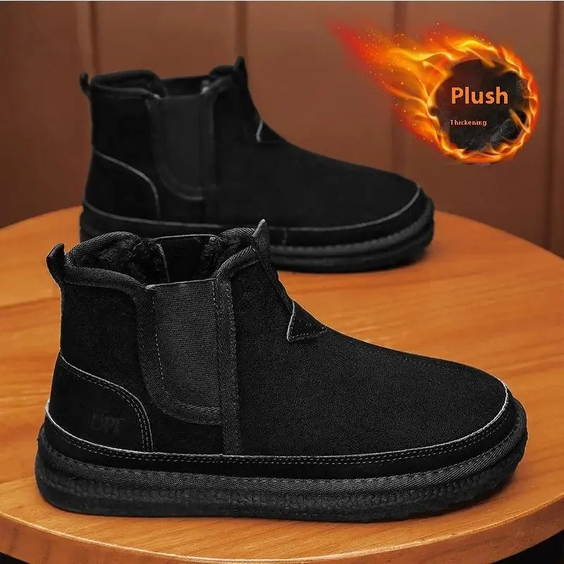 Winter Fleece Snow Boots For Men winter boots