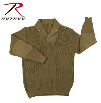 WWII Vintage Style Mechanics Sweater - Khaki